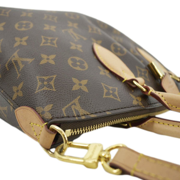 LOUIS VUITTON Boetie PM NM Monogram Canvas Satchel Shoulder Bag Brown
