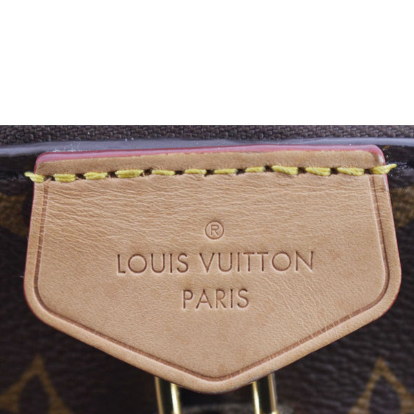 LOUIS VUITTON Boetie PM NM Monogram Canvas Satchel Shoulder Bag Brown