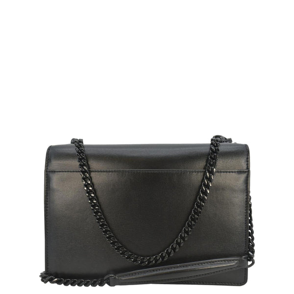 YVES SAINT LAURENT Sunset Medium Leather Shoulder Bag Black