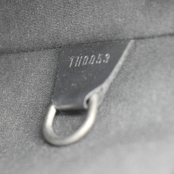 LOUIS VUITTON Alston Monogram Mat Shoulder Bag Black