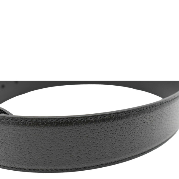 GUCCI Leather Belt Black 573325 Size 105 42