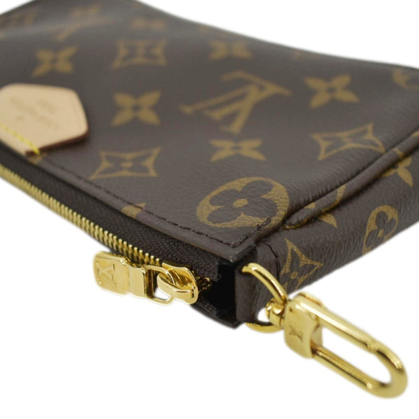 LOUIS VUITTON Multi Pochette Accessoires Monogram Canvas Shoulder Bag Light Pink