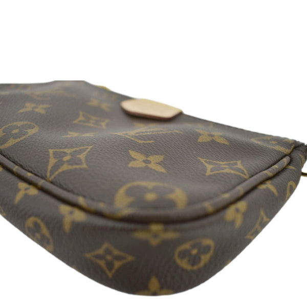 LOUIS VUITTON Multi Pochette Accessoires Monogram Canvas Shoulder Bag Light Pink