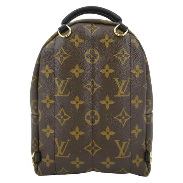 LOUIS VUITTON Palm Springs Mini Monogram Canvas Backpack Brown