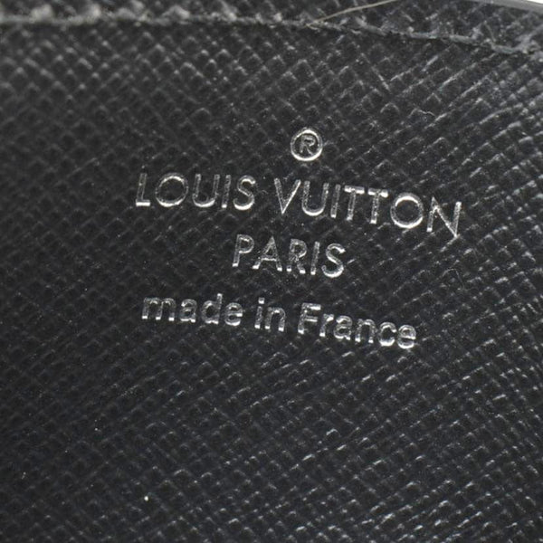 LOUIS VUITTON Neo Porte Cartes Monogram Macassar Card Holder Black