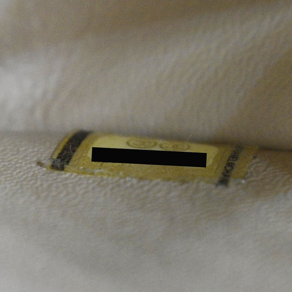 CHANEL Classic Jumbo Double Flap Quilted Caviar Leather Shoulder Bag Beige