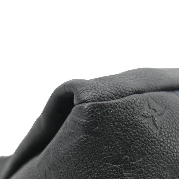 LOUIS VUITTON Artsy MM Empreinte Leather Shoulder Bag Navy Blue