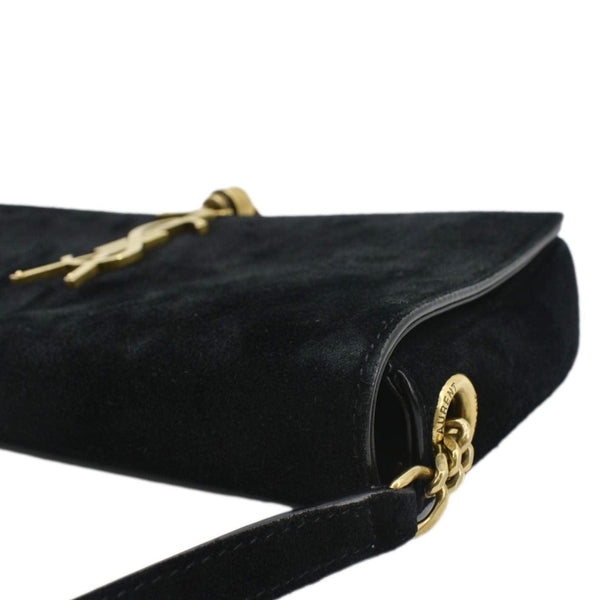 YVES SAINT LAURENT Kate Tassel Suede Crossbody Bag Black