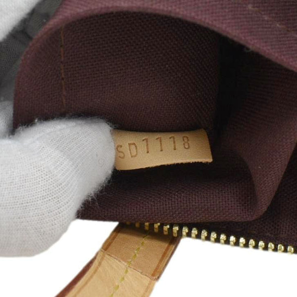 LOUIS VUITTON Iena PM Monogram Canvas Shoulder Bag Brown