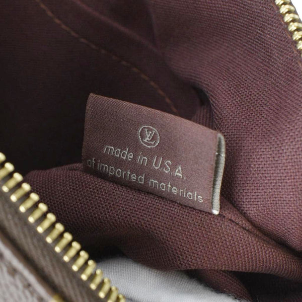 LOUIS VUITTON Iena PM Monogram Canvas Shoulder Bag Brown