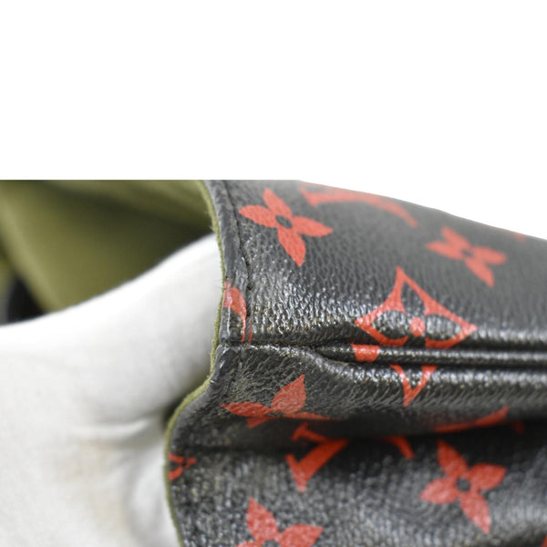 LOUIS VUITTON Metis Pochette Monogram Infrarouge Crossbody Bag Glossy Red