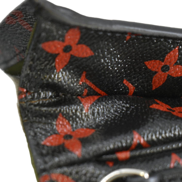 LOUIS VUITTON Metis Pochette Monogram Infrarouge Crossbody Bag Glossy Red