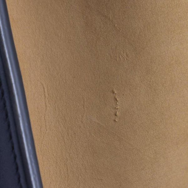 CELINE Micro Luggage Calfskin Leather Tote Bag Tri-Color