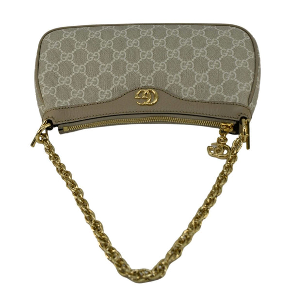 GUCCI Ophidia Small GG Supreme Canvas Hobo Bag Beige 735145