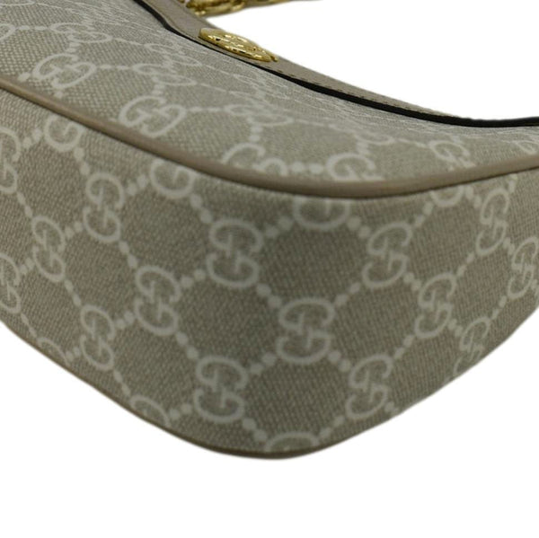 GUCCI Ophidia Small GG Supreme Canvas Hobo Bag Beige 735145