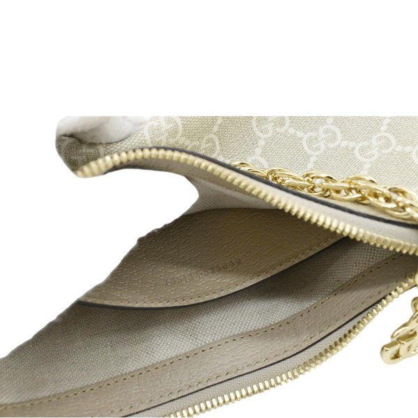 GUCCI Ophidia Small GG Supreme Canvas Hobo Bag Beige 735145