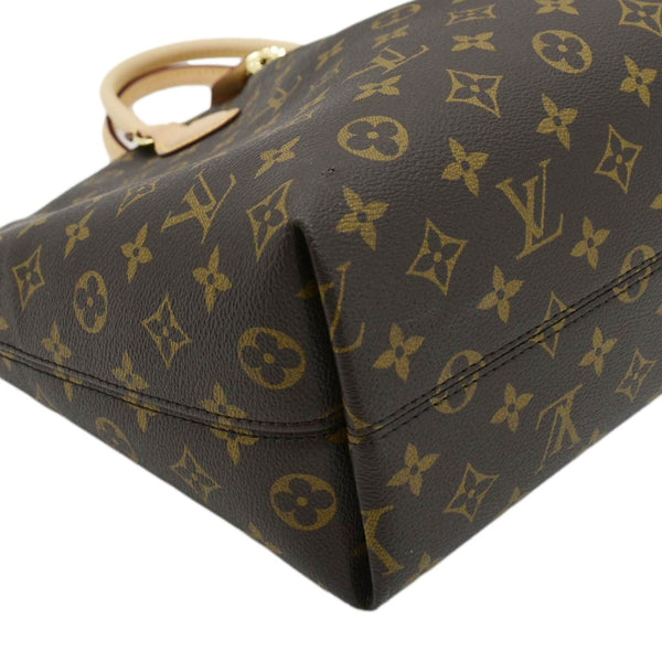 LOUIS VUITTON Boetie Monogram Canvas Shoulder Bag Brown
