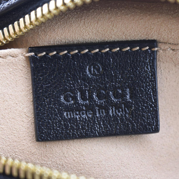 GUCCI Marmont Small Monogram Canvas Crossbody Camera Bag Beige 447632