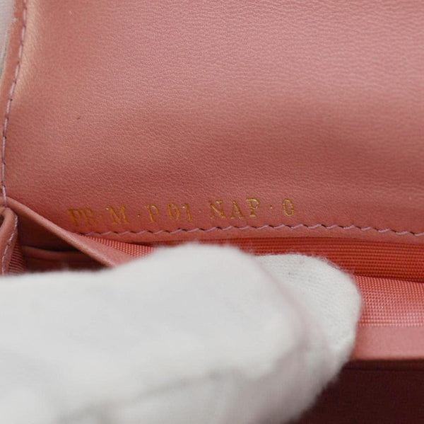 VALENTINO Garavani Rockstud Spike Leather Wallet Dusty Pink