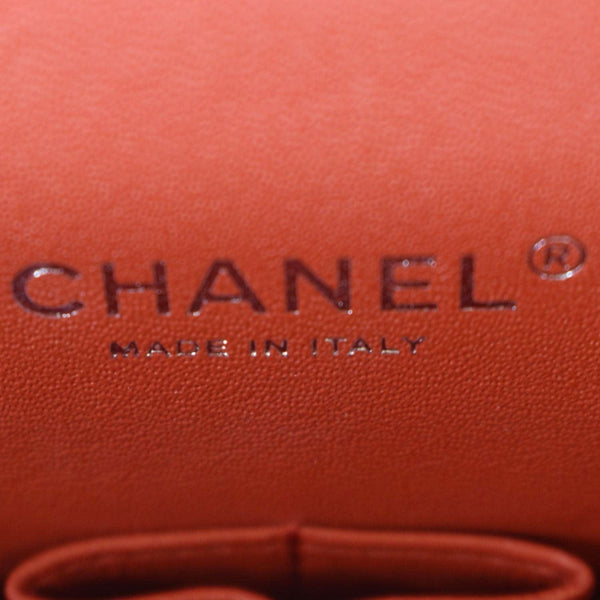 CHANEL Classic Maxi Double Flap Quilted Leather Shoulder Bag Red