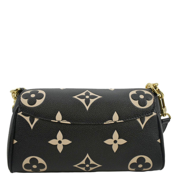LOUIS VUITTON Favorite Bicolor Monogram Empreinte Shoulder Bag Black