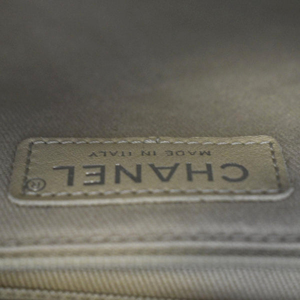 CHANEL Reissue Tall Quilted Aged Calfskin Leather Shoulder Bag Grey