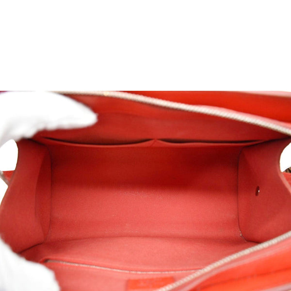 LOUIS VUITTON Vaneau MM Epi Leather Shoulder Bag Red