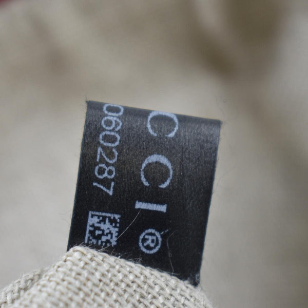 GUCCI Bree Dome GG Canvas Shoulder Bag Beige 449243