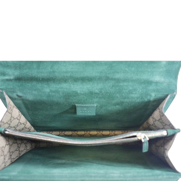 GUCCI Modern Dionysus Medium GG Supreme Monogram Shoulder Bag Beige 403348