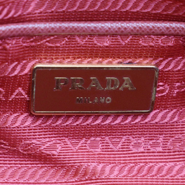 PRADA Lux Open Saffiano Leather Tote Bag Red