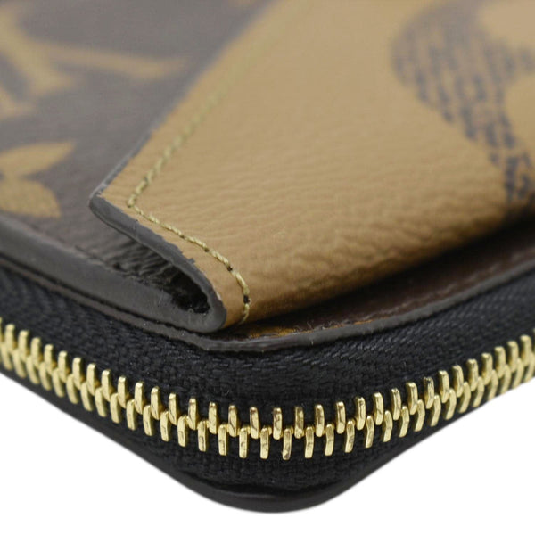 LOUIS VUITTON Recto Verso Monogram Reverse Card Holder Brown