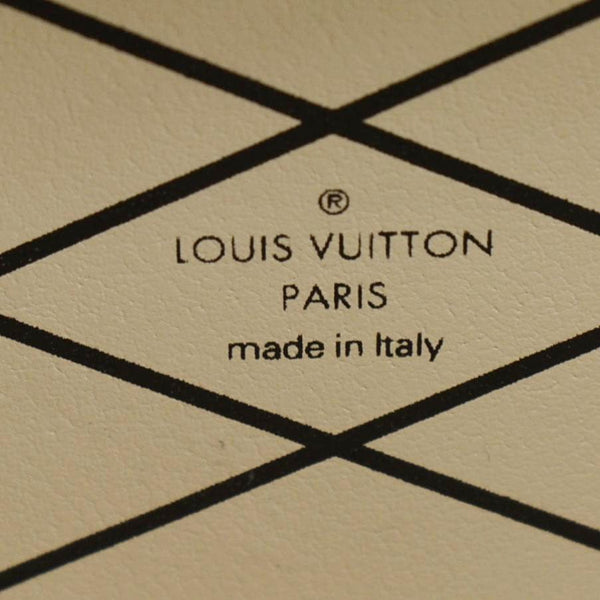 LOUIS VUITTON Petite Malle Monogram Reverse Canvas Shoulder Bag Brown