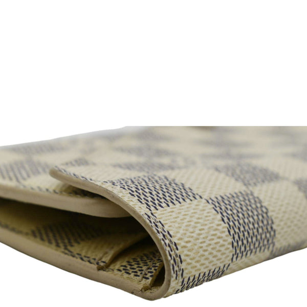 LOUIS VUITTON Josephine Damier Azur Wallet White