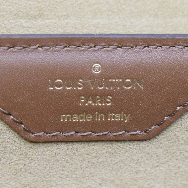 LOUIS VUITTON Papillon Trunk Monogram Canvas Satchel Bag Brown