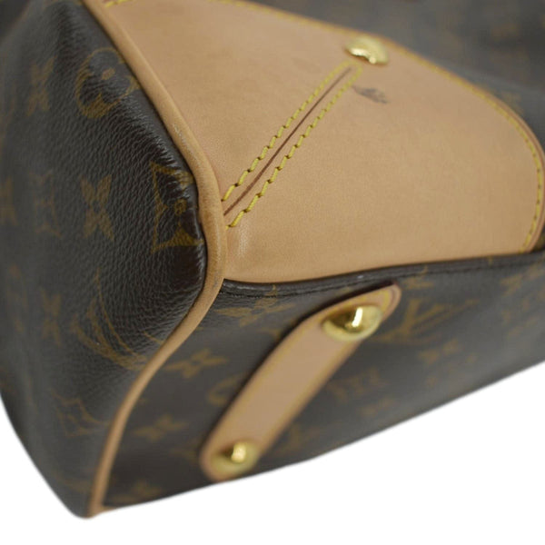 LOUIS VUITTON Retiro GM Monogram Canvas Shoulder Bag Brown