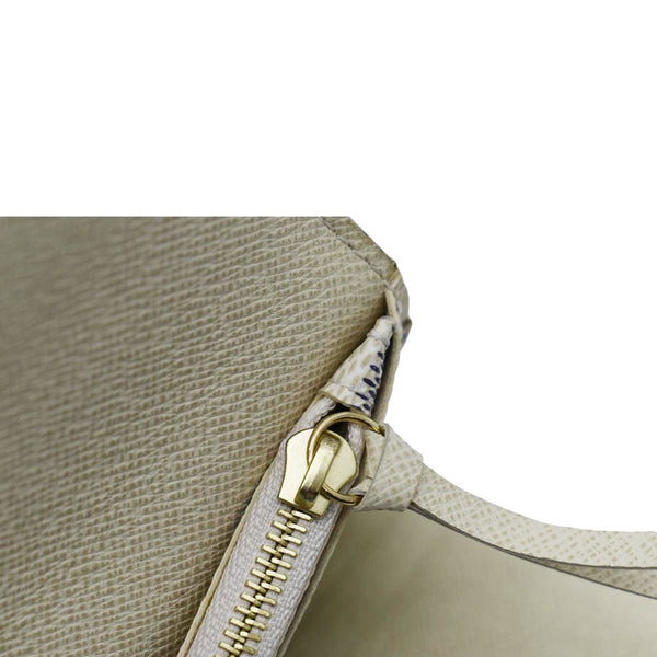 LOUIS VUITTON Josephine Damier Azur Wallet White