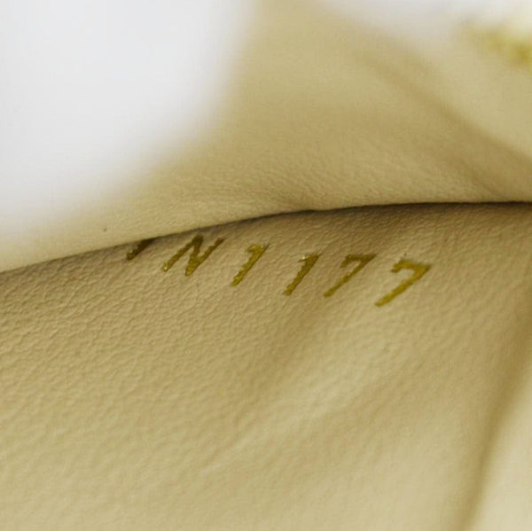 LOUIS VUITTON Josephine Damier Azur Wallet White