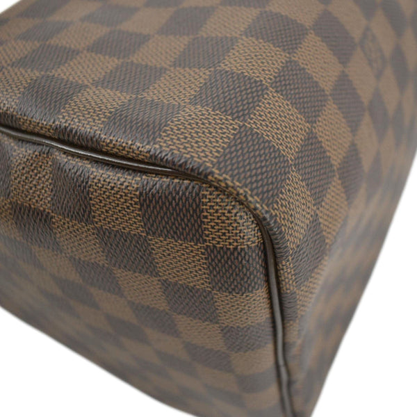 LOUIS VUITTON Speedy 35 Damier Ebene Satchel Bag Brown