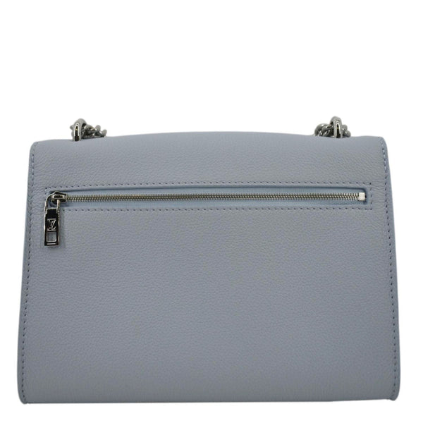LOUIS VUITTON Mylockme Calf Leather Chain Shoulder Bag Light Blue