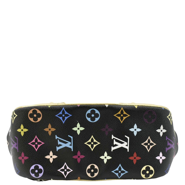 LOUIS VUITTON Marilyn Multicolor Monogram Canvas Satchel Bag Black