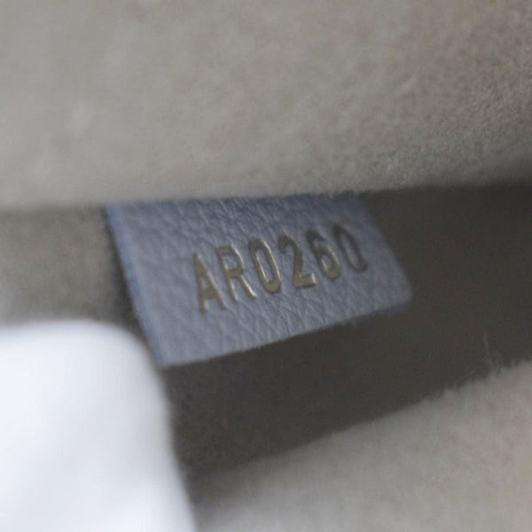 LOUIS VUITTON Mylockme Calf Leather Chain Shoulder Bag Light Blue