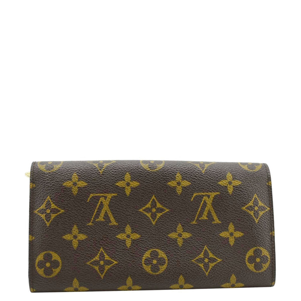 LOUIS VUITTON Sarah Vintage Monogram Canvas Wallet Brown