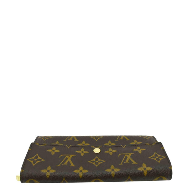 LOUIS VUITTON Sarah Vintage Monogram Canvas Wallet Brown