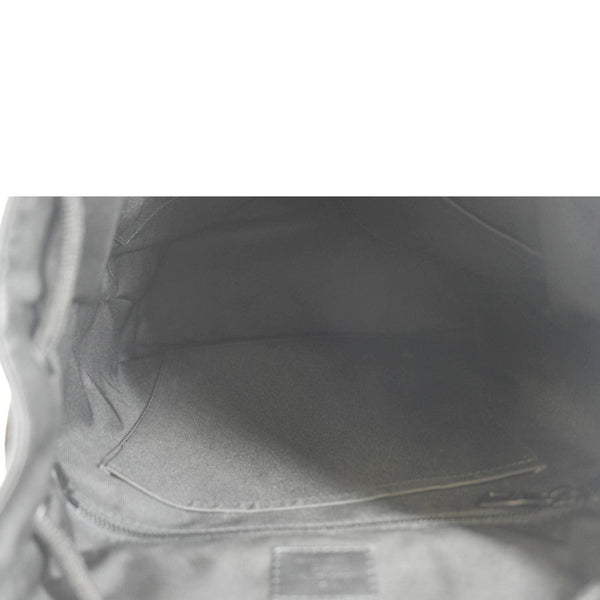 LOUIS VUITTON Christopher PM Monogram Taurillon Leather Backpack Bag Black