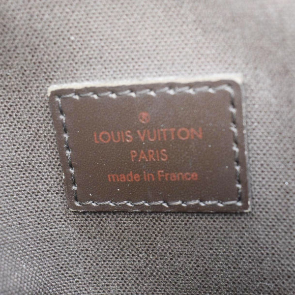 LOUIS VUITTON Trotteur Beaubourg PM Damier Ebene Crossbody Bag Brown