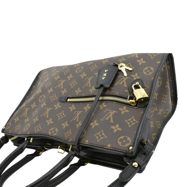 LOUIS VUITTON Popincourt NM Monogram Canvas Tote Bag Brown