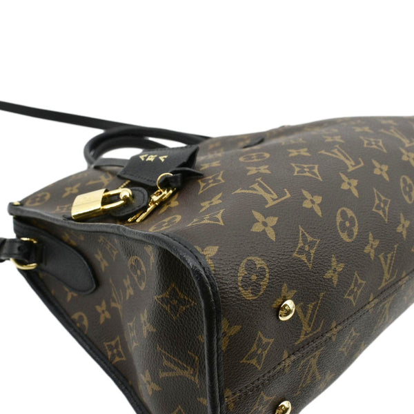 LOUIS VUITTON Popincourt NM Monogram Canvas Tote Bag Brown