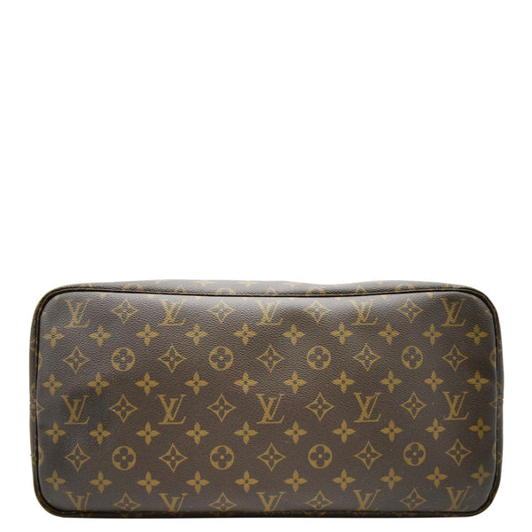 LOUIS VUITTON Neverfull GM Monogram Canvas Shoulder Bag Fuchsia