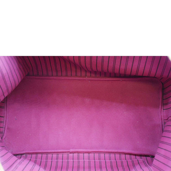 LOUIS VUITTON Neverfull GM Monogram Canvas Shoulder Bag Fuchsia