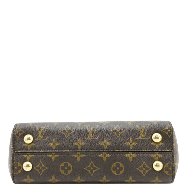 LOUIS VUITTON Cluny BB Monogram Canvas Shoulder Bag Brown